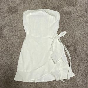 Princess Polly white mini Dress